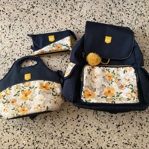 Kiut Backpack + Lunchbox + Pencil Bag